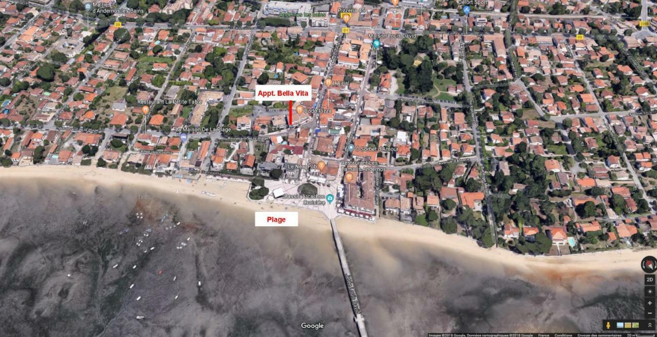 Appt. Bella Vita - Andernos Les Bains, Au Coeur Du Bassin D'Arcachon Экстерьер фото